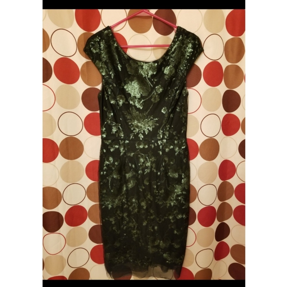Sparkly Dark Green Dress